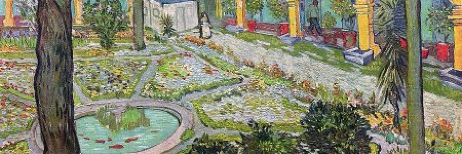 Jardín del Hospital de Arles - Vincent van Gogh