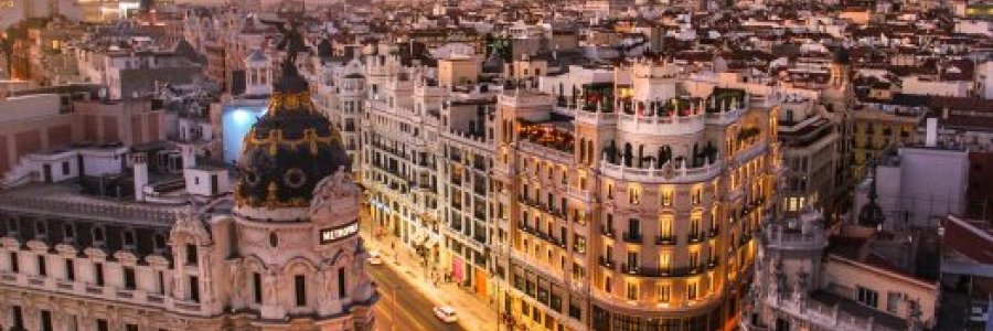 Vista aérea de Madrid - Fotografía de Florian Wehde en Unsplash